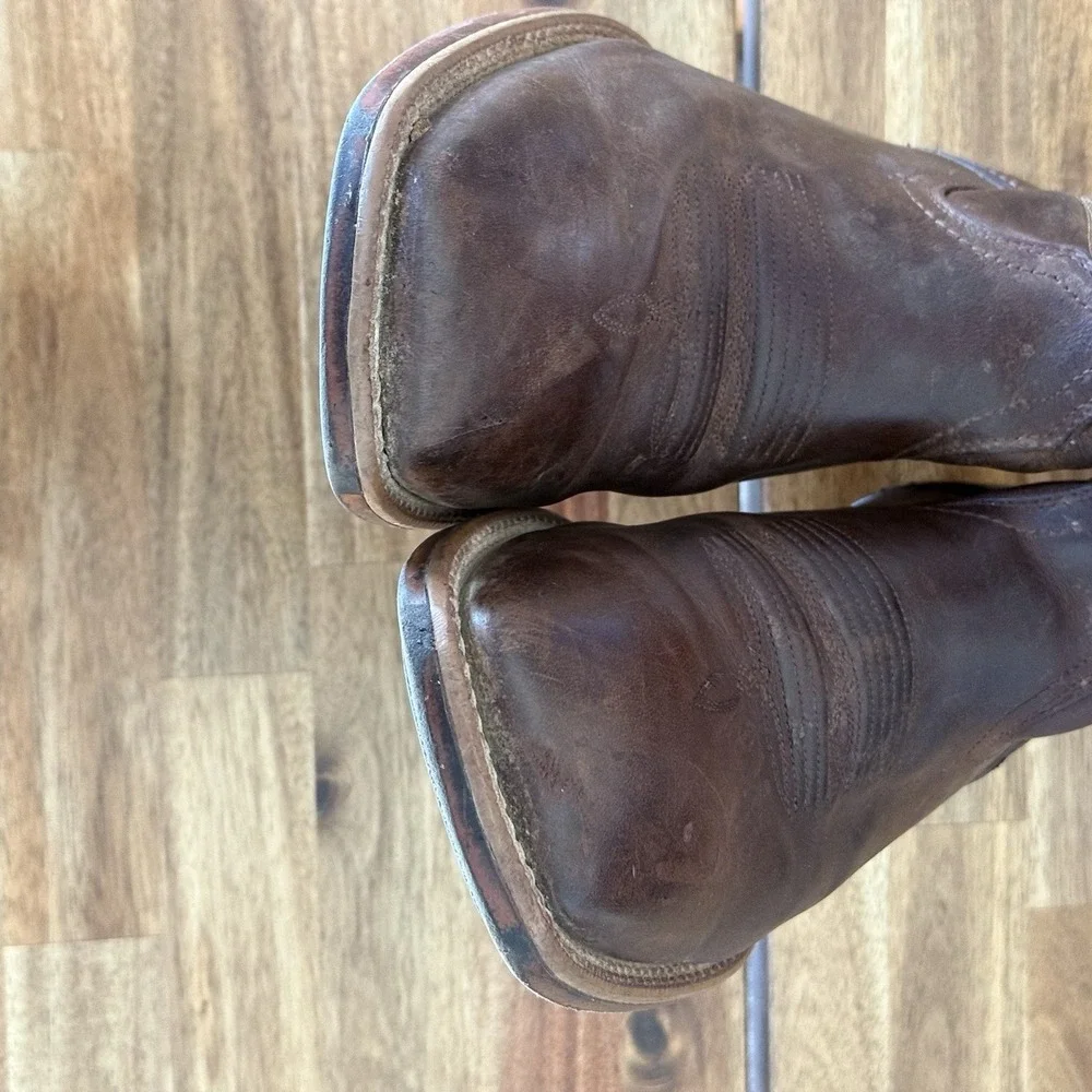Ariat VentTek Ultra Western Pull On Boots Mens Sz 11.5 D Brown Leather 10023129